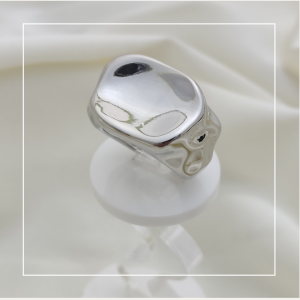 انگشتر فشن آبکاری نقره